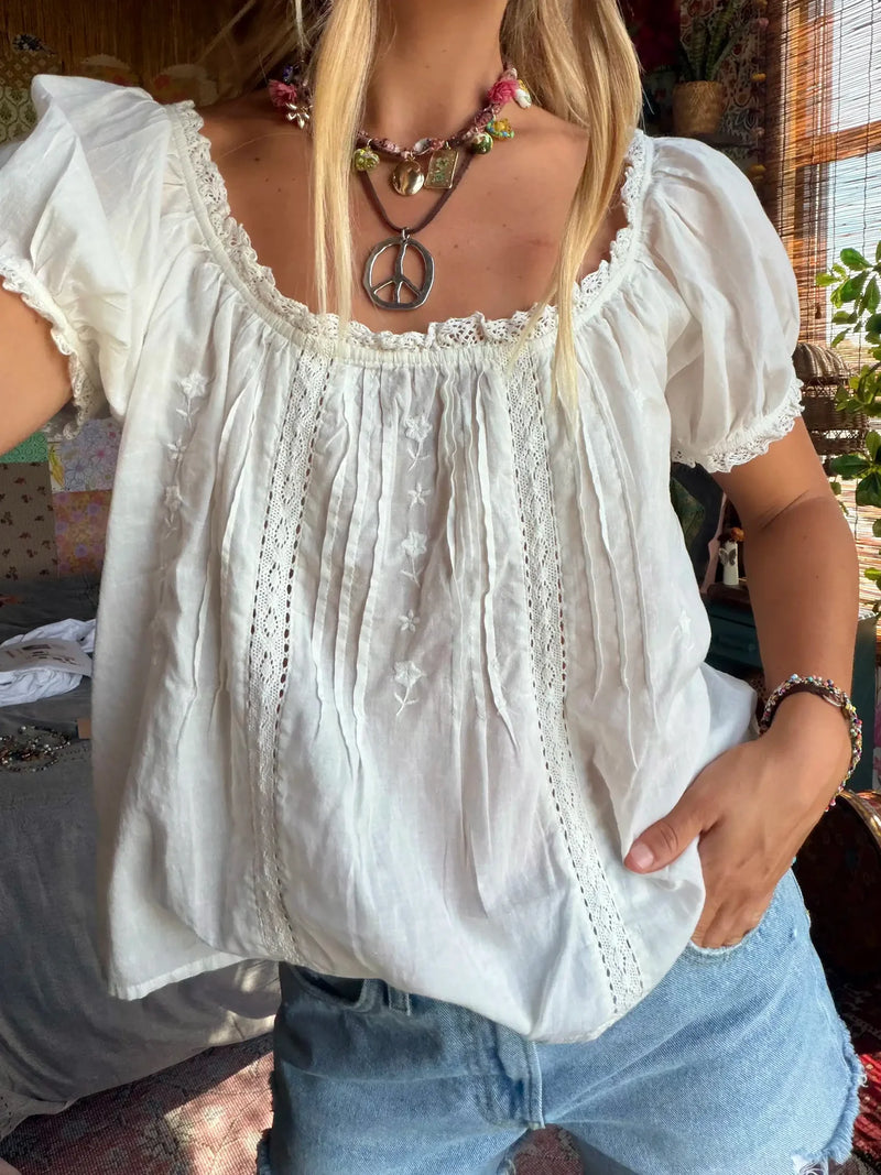 Natural Life Adjustable Silver Peace Sign Necklace