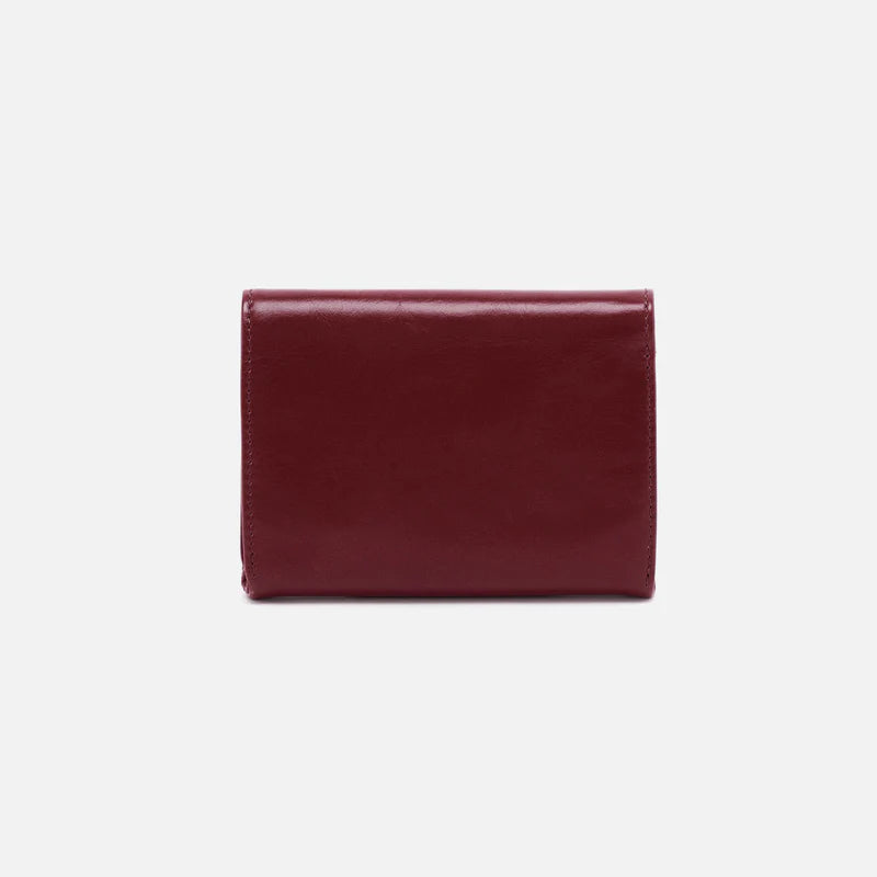 HOBO Robin Compact Wallet - Saddleberry