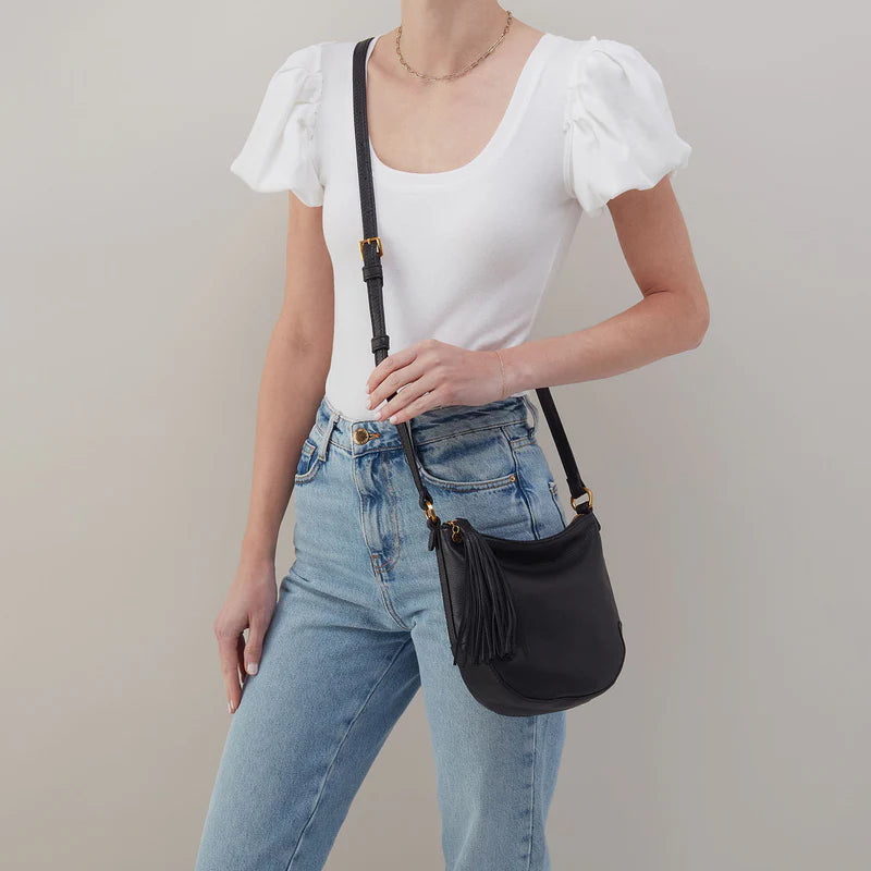 HOBO Lexi Crossbody - Pebbled Leather | Black