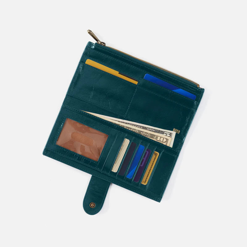 HOBO Dunn Continental Wallet - Wild Bluegrass