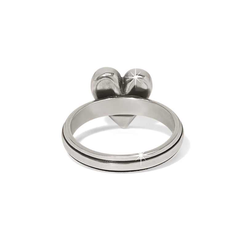 Brighton Cascade Heart Two Tone Ring