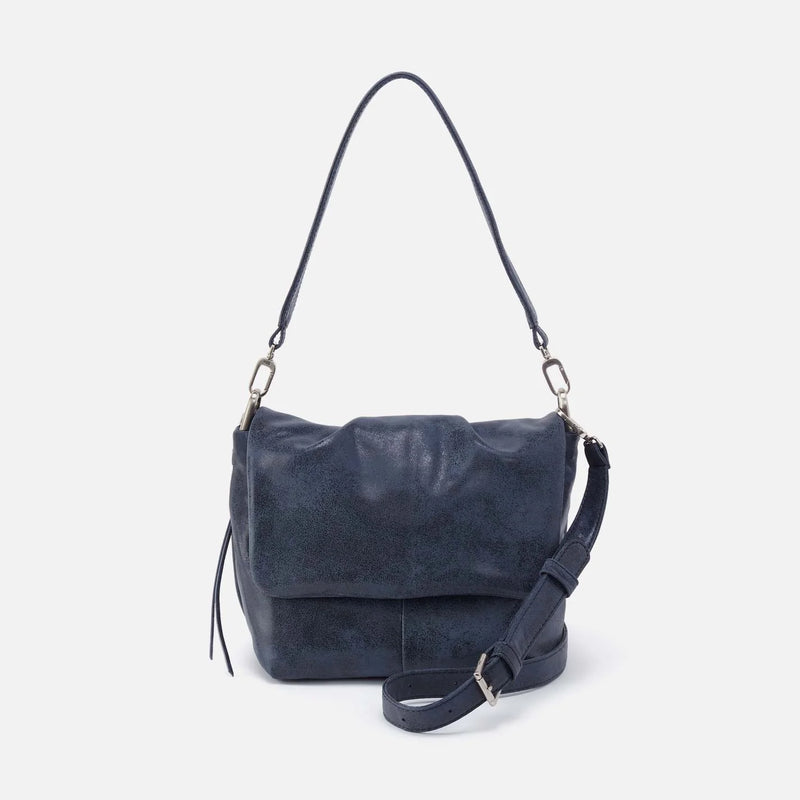 HOBO Harley Convertible Shoulder Bag - Indigo Sky Buffed Leather