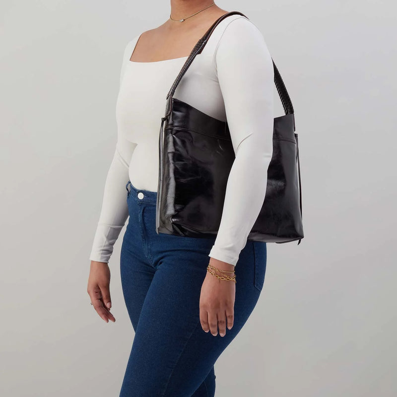 HOBO Romy Hobo Shoulder Bag - Black
