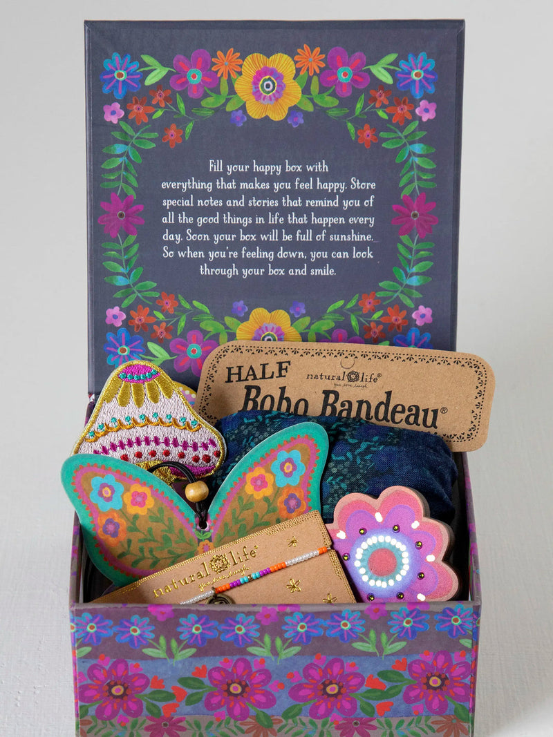 Natural Life Happy Box Gift Set - Indigo Always Remember