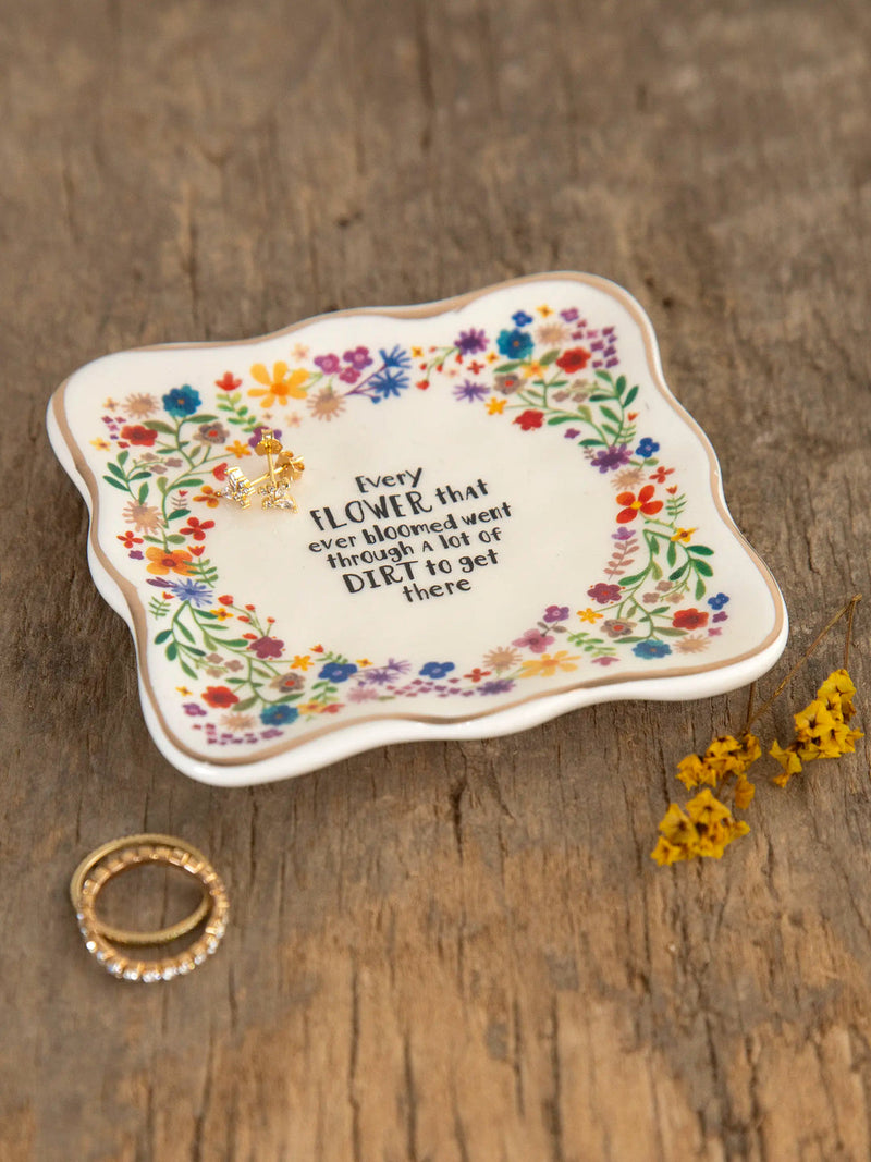 Natural Life Monterey Trinket Dish - Every Flower