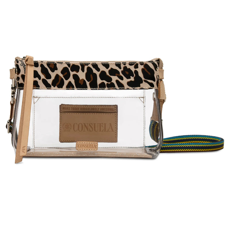 Consuela Midtown Crossbody, Clear Mona