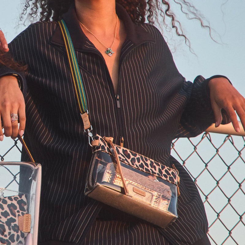 Consuela Midtown Crossbody, Clear Mona