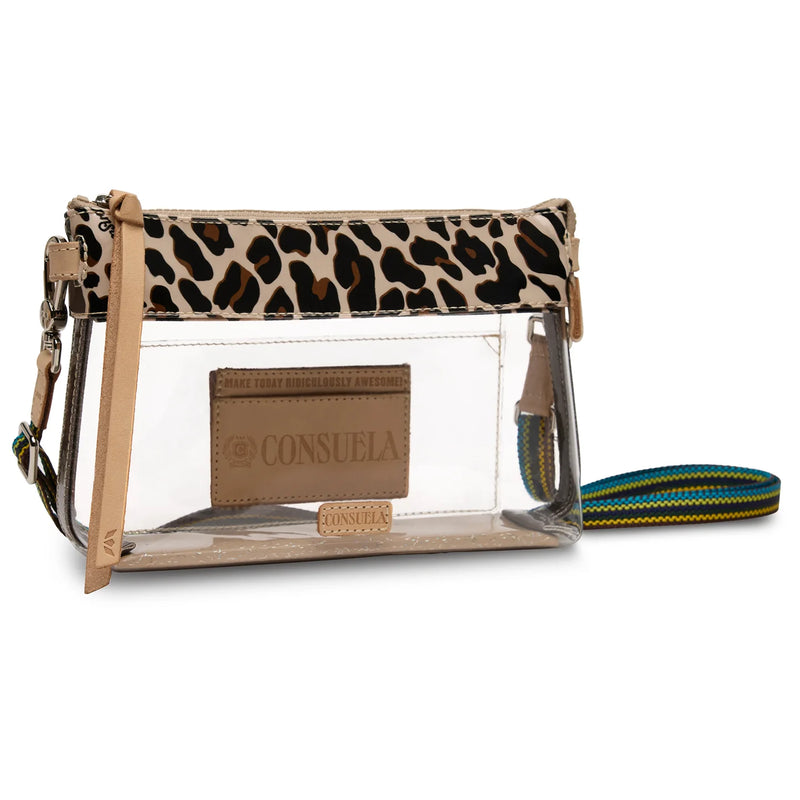 Consuela Midtown Crossbody, Clear Mona