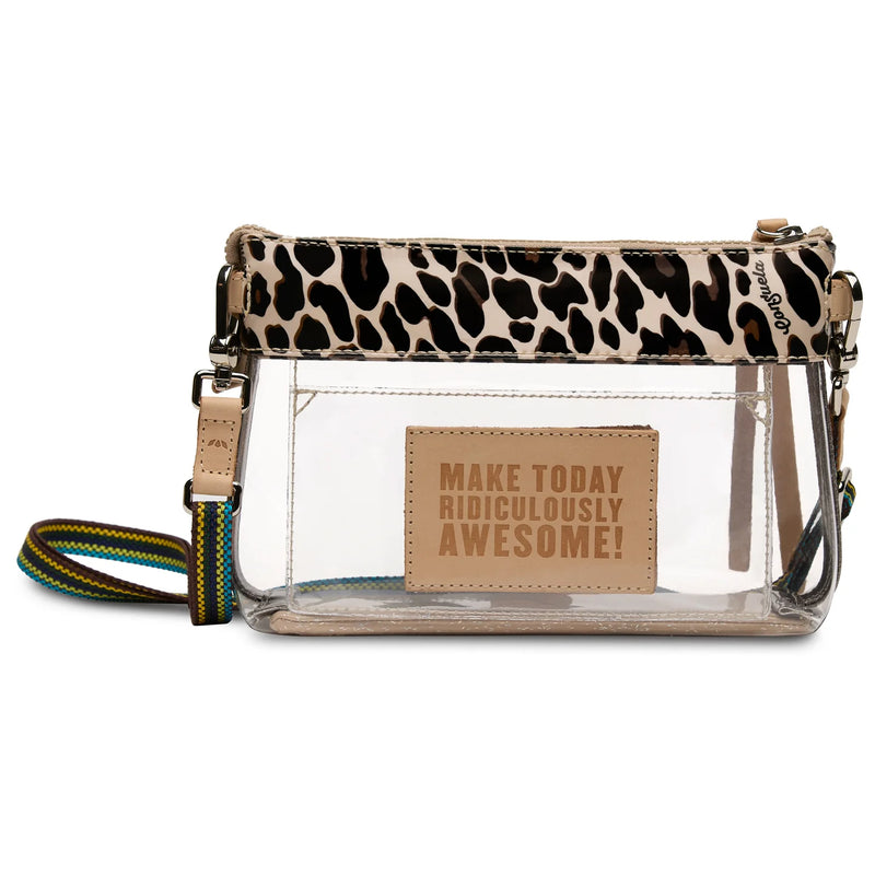 Consuela Midtown Crossbody, Clear Mona