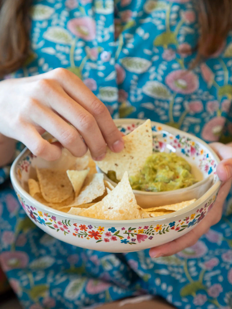 Natural Life Personal Chip & Dip Bowl