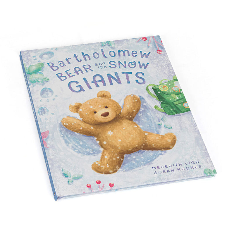 Jellycat Bartholomew Bear And The Snow Giants Book And Bartholomew Bear Medium Plush Set