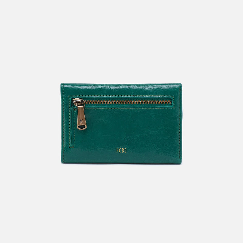 HOBO Jill Trifold Wallet - Alpine Green