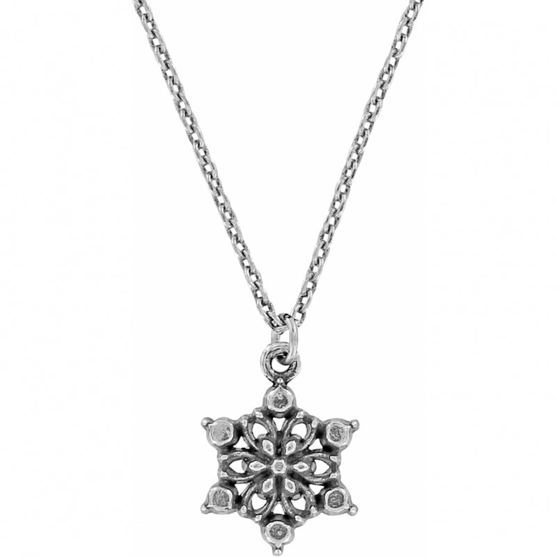 Brighton Arctica Petite Snowflake Necklace