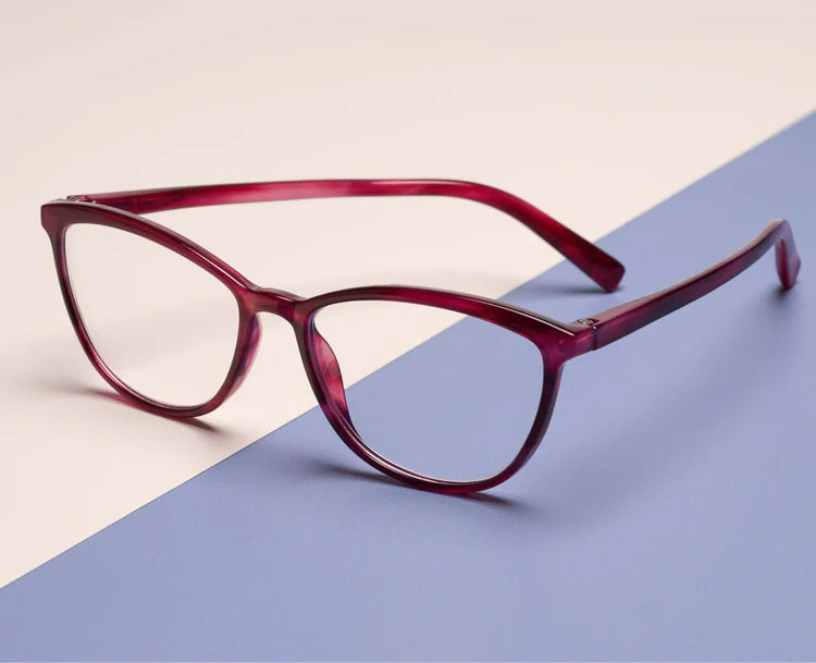 Peepers Readers - Bengal - Magenta Horn (with Focus™ Blue Light Lenses)