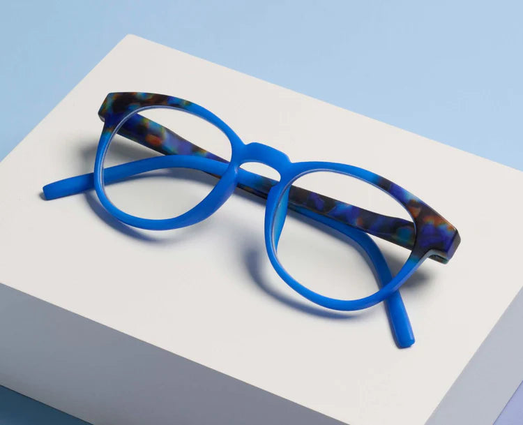 Peepers Readers - Chester - Cobalt/Cobalt Tortoise (with Blue Light Focus™ Eyewear Lenses)