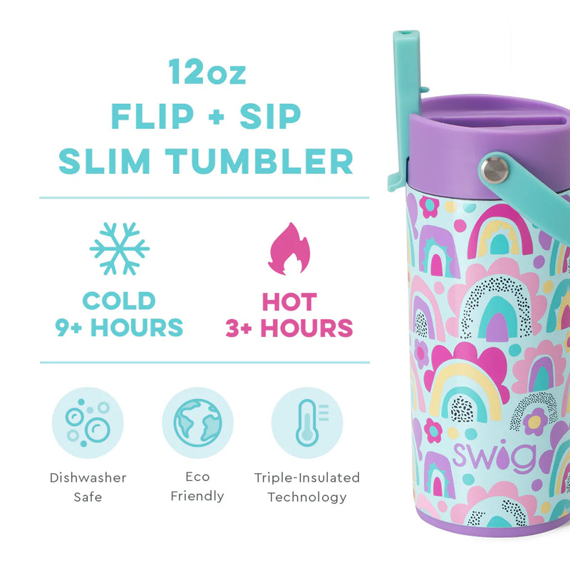 Swig Life Rainglow Flip & Sip Tumbler (12oz)