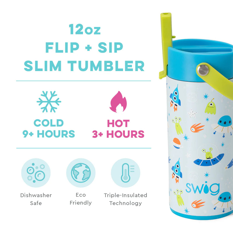 Swig Life Space Camp Flip & Sip Tumbler (12oz)