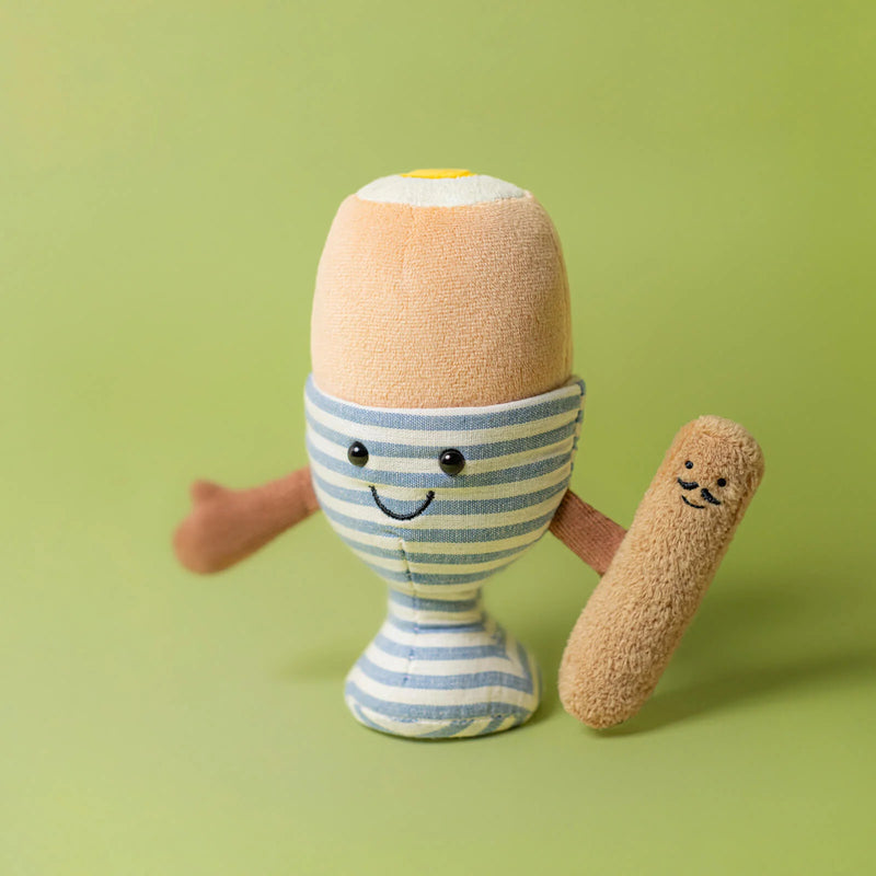 Jellycat Amuseables Eggetha Egg & Lance Soldier