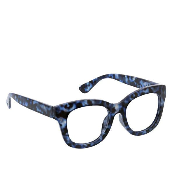 Peepers Readers - Center Stage - Blue Tortoise (with Focus™ Blue Light Lenses)