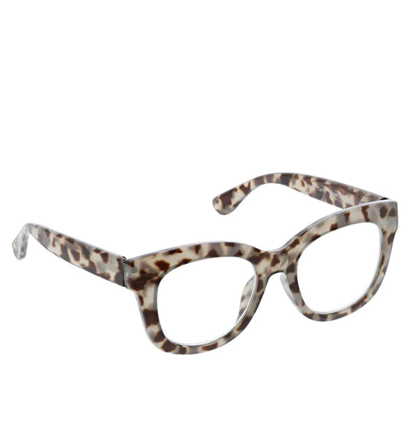 Peepers Readers - Center Stage - Gray Tortoise (with Focus™ Blue Light Lenses)