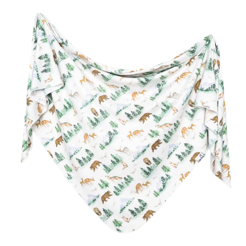 Copper Pearl Knit Swaddle Blankets (Assorted Prints)