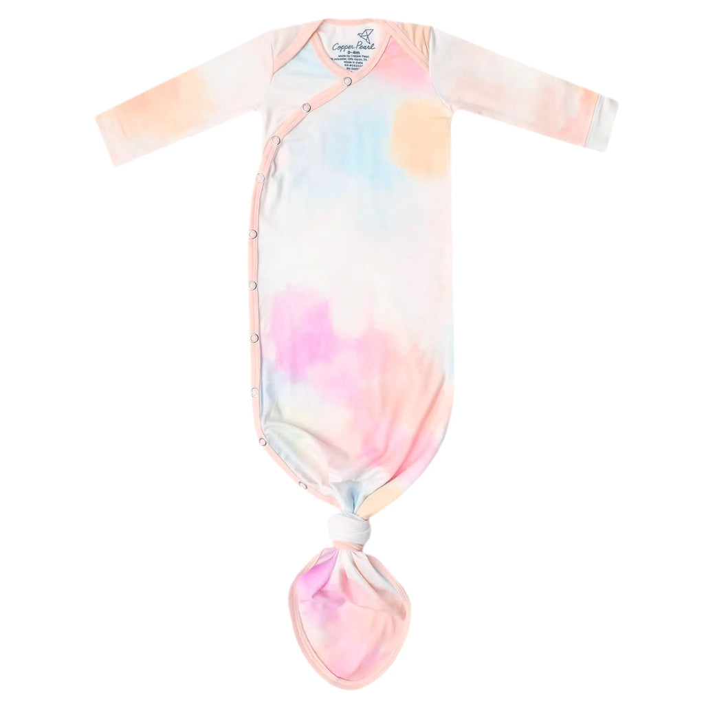 Copper Pearl Knotted Gown - Nova