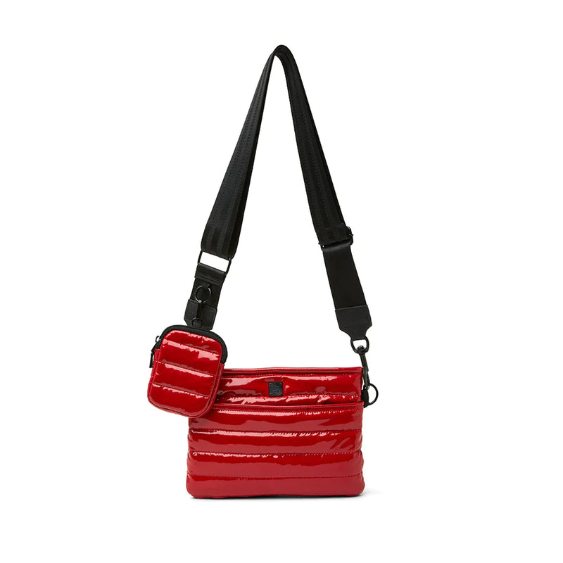 THINK ROYLN DOWNTOWN CROSSBODY - Lipstick Patent