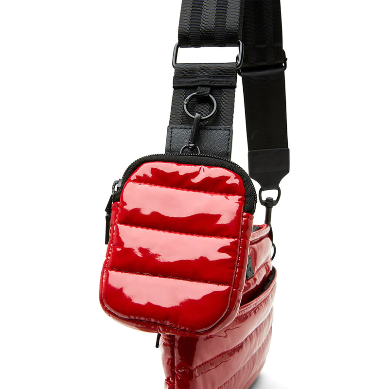 THINK ROYLN DOWNTOWN CROSSBODY - Lipstick Patent