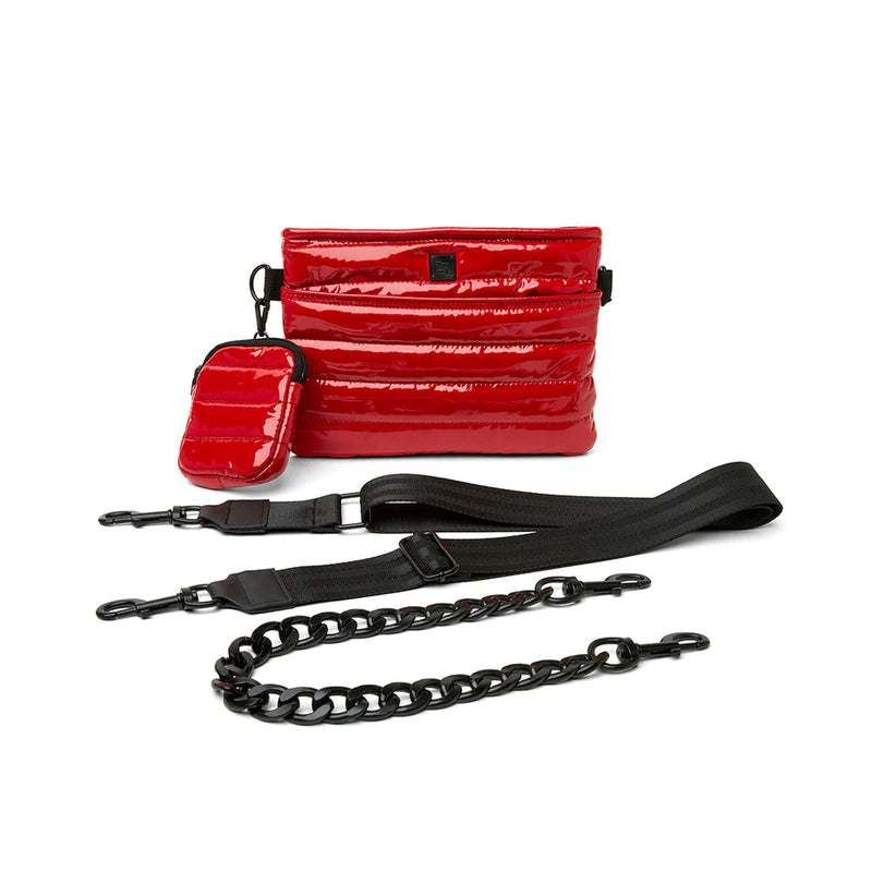 THINK ROYLN DOWNTOWN CROSSBODY - Lipstick Patent