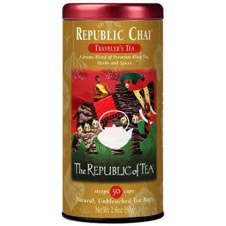 The Republic of Tea - Republic Chai® Black Tea Bags