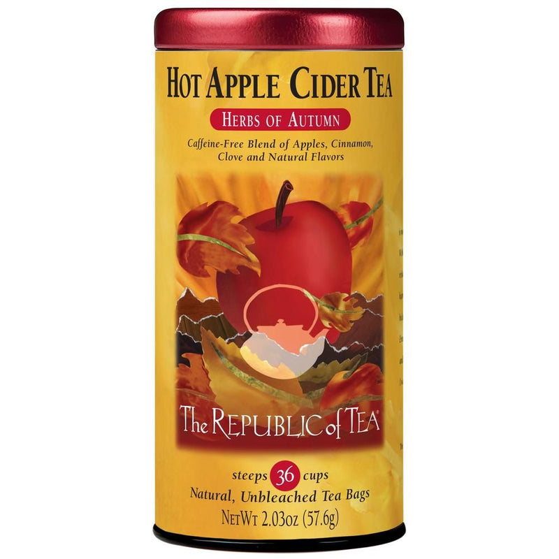 The Republic of Tea - Hot Apple Cider Herbal Tea Bags