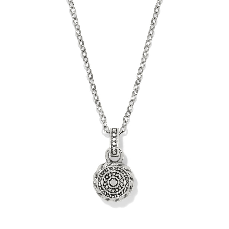 Brighton Halo Gemma Petite Round Necklace
