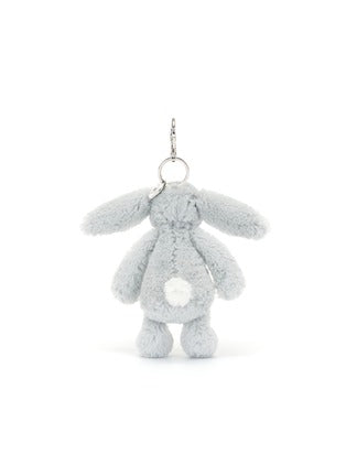 Jellycat Bashful Silver Bunny Bag Charm