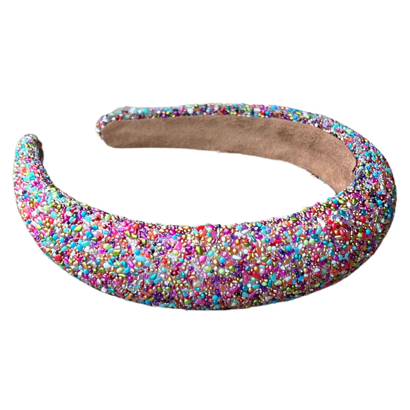 Headbands of Hope - Traditional Headband - Rainbow Dots