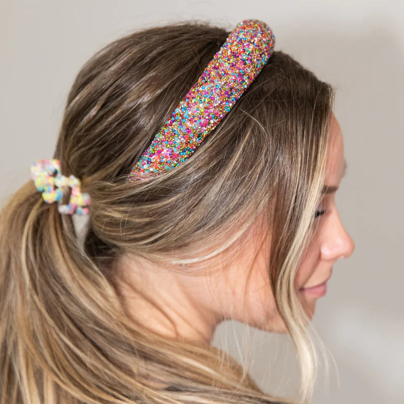 Headbands of Hope - Traditional Headband - Rainbow Dots