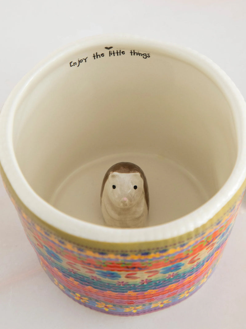 Natural Life® Peek-A-Boo Coffee Mug - Hedgehog