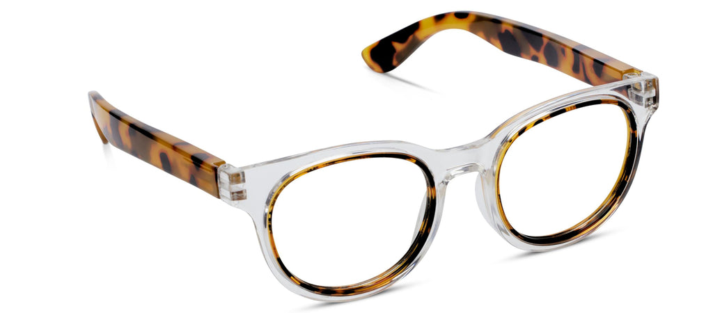 Peepers Readers - Olympia - Clear/Tokyo Tortoise (with Blue Light Focus™ Eyewear Lenses)
