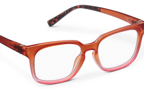 Peepers Readers - Monsoon - Orange (with Blue Light Focus™ Eyewear Lenses)