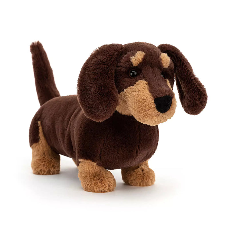 Jellycat Otto The Loyal Long Dog Book and Otto Sausage Dog Plush Set