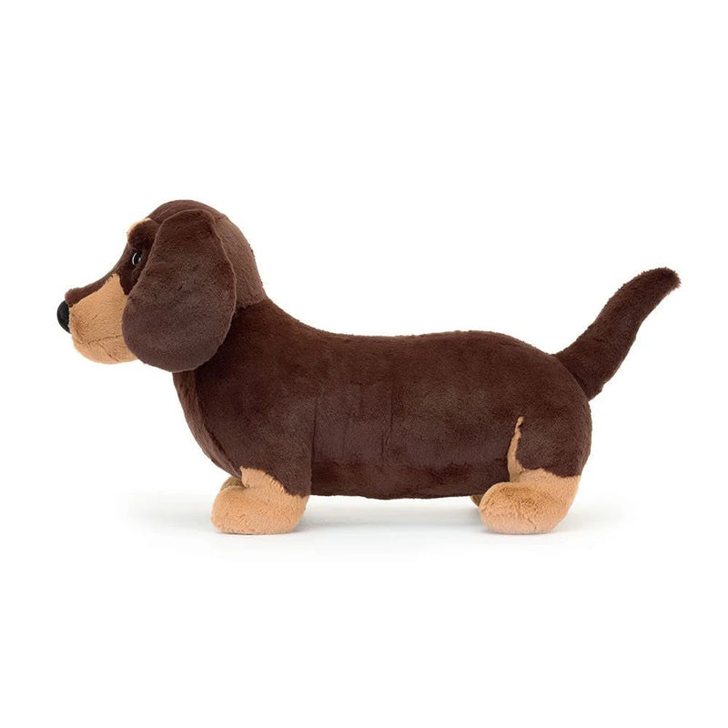Jellycat Otto The Loyal Long Dog Book and Otto Sausage Dog Plush Set