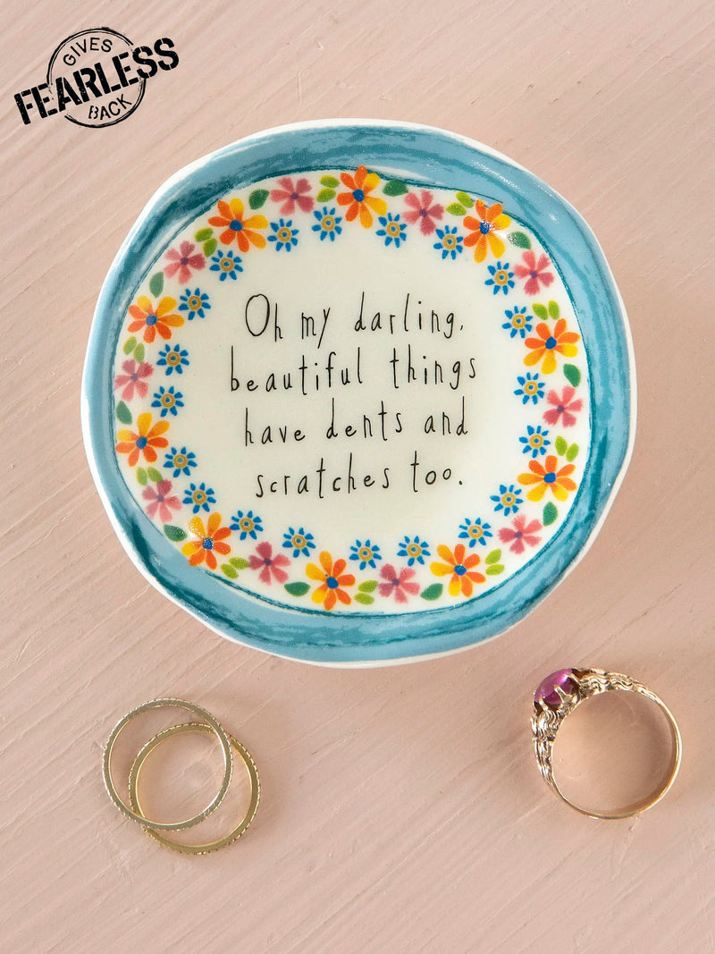 Natural Life Fearless Trinket Dish - Oh My Darling