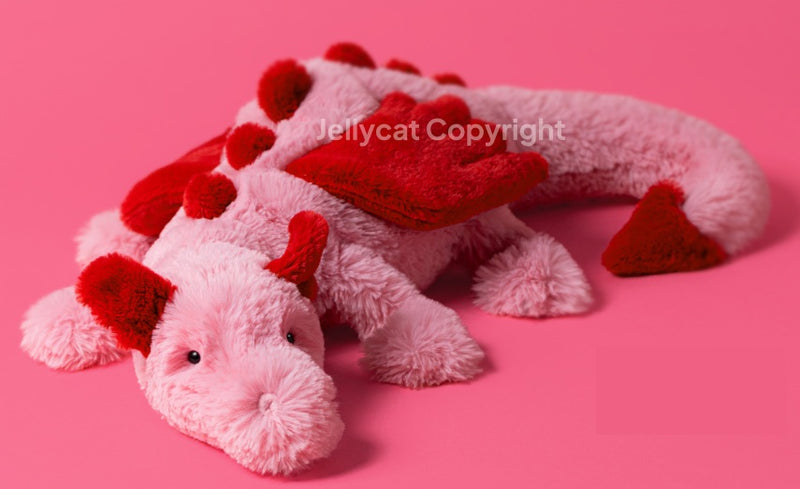 Jellycat Heart Dragon Plush