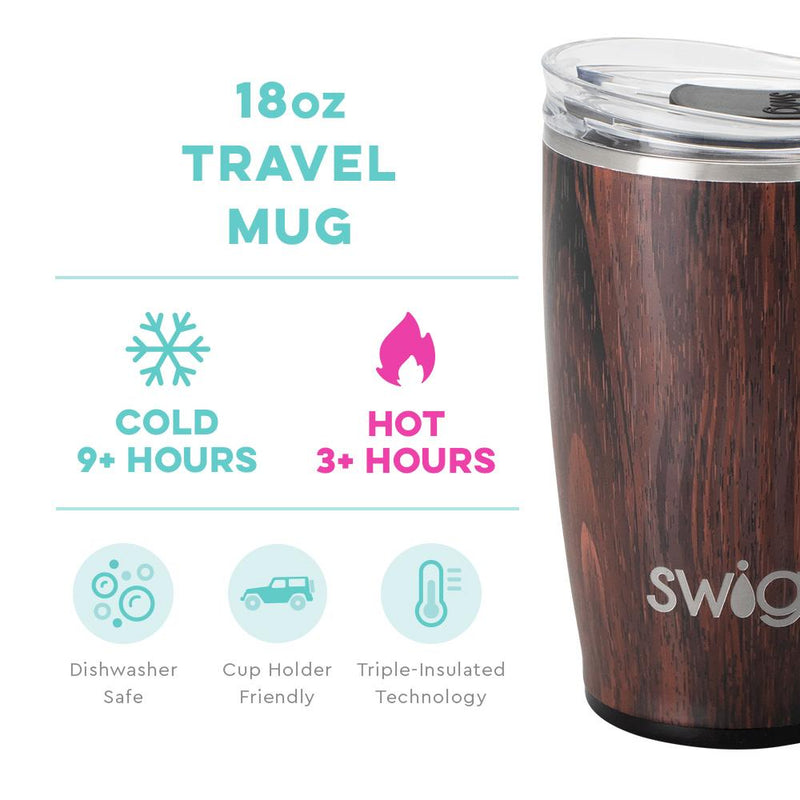 Swig Life Bourbon Barrel Travel Mug (18oz)