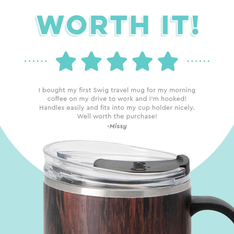 Swig Life Bourbon Barrel Travel Mug (18oz)