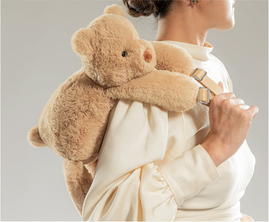 Jellycat Smudge Bear Backpack