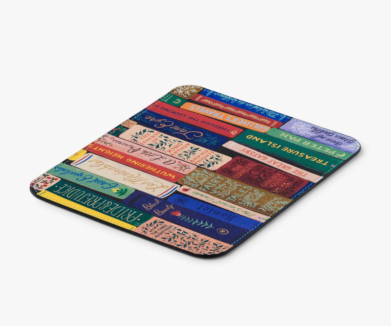 RIFLE PAPER CO. Bookshelf Mouse Pad