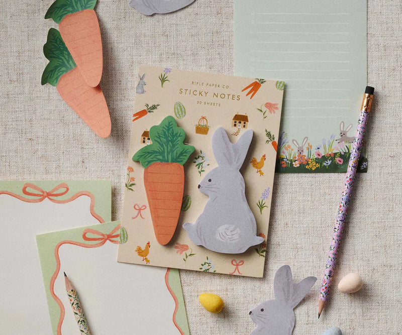 RIFLE PAPER CO. Spring Farm Sticky Notes