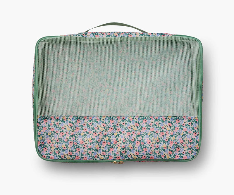 RIFLE PAPER CO. Rosa Packing Cube Set
