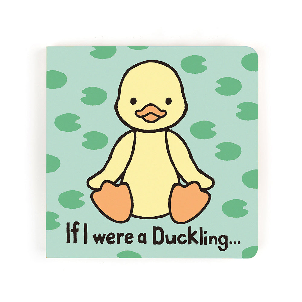 Jellycat If I were a Duckling Board Book and Yummy Duckling Plush
