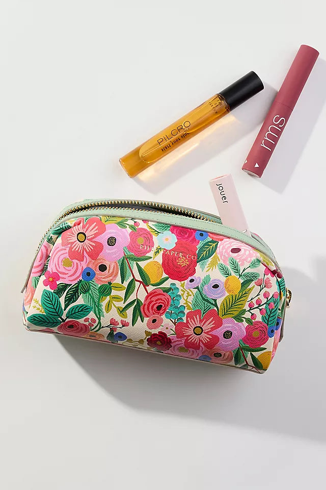 RIFLE PAPER CO. Garden Party Small Cosmetic Pouch